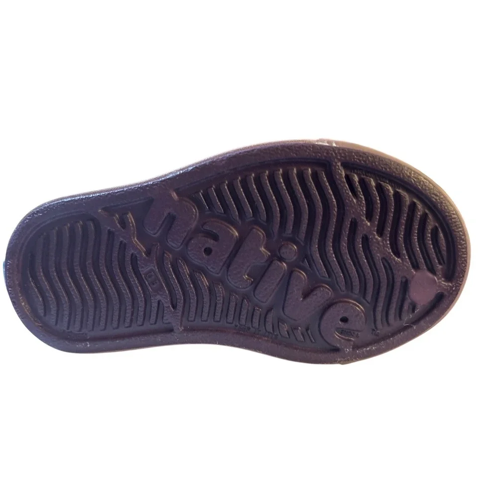 Native Jefferson Kids Purple Lavender‎ Perforated Slip On Water Shoes Size C5